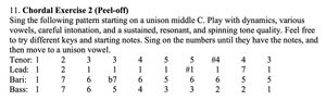 Chordal Exercise 2 (Peel-off)